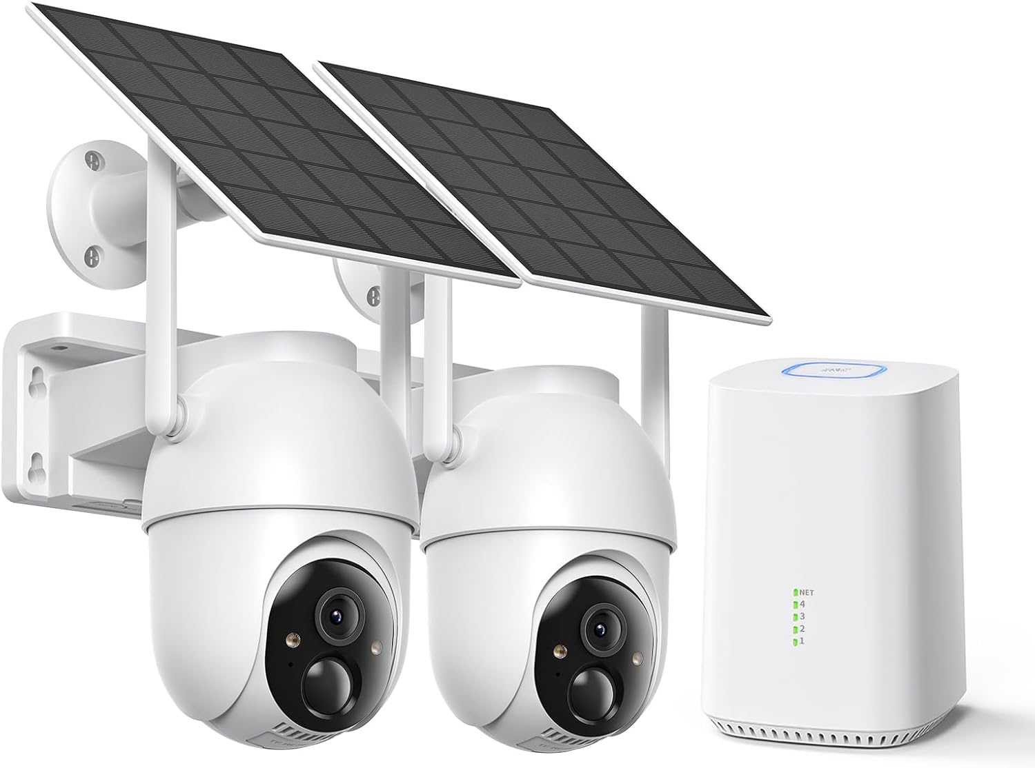 Home Security No Monthly Fee - Kablosuz Dış Mekan Güneş Enerjili Güvenlik