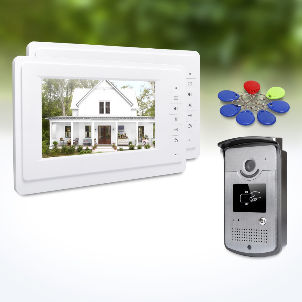 Home Security Indoor Cameras - 1 Dış Mekan Kamerası 2 İç