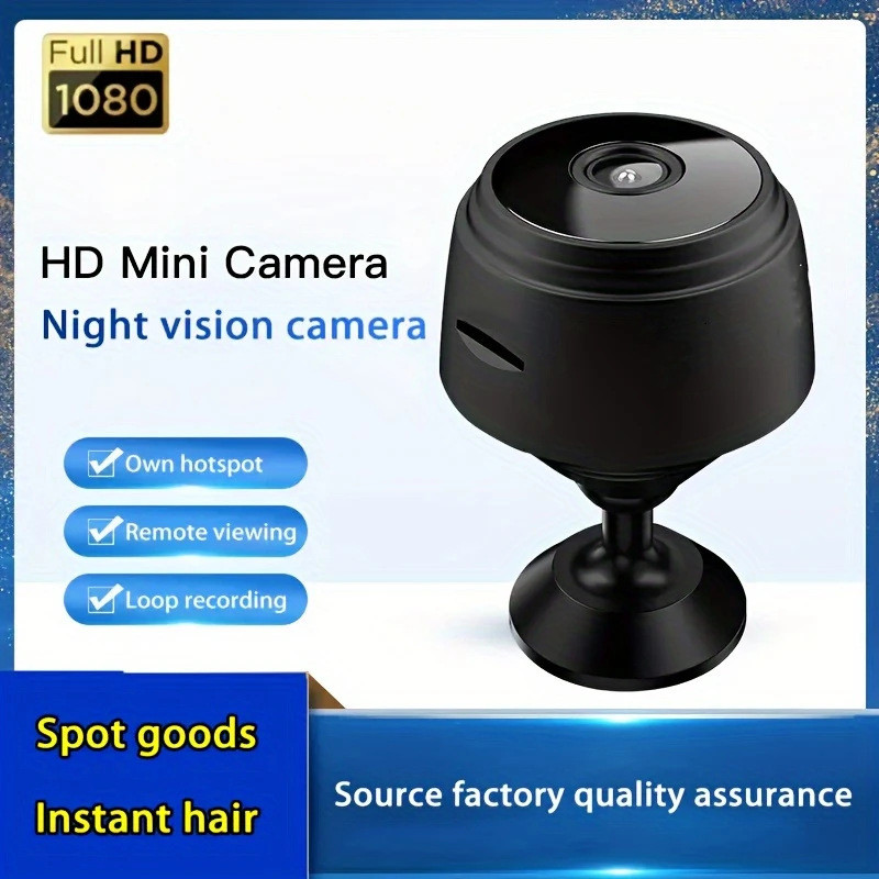 Home Security No Subscription - A9 WiFi Mini Kamera Kablosuz Video