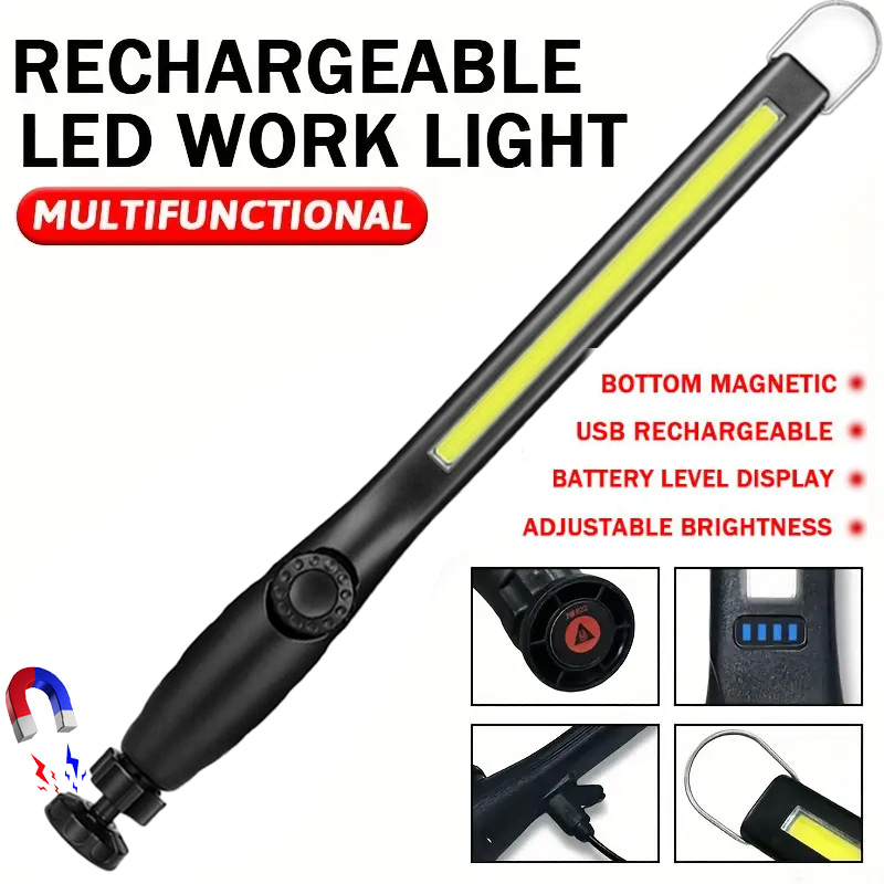 Home Security Jobs - USB Şarj Edilebilir 700LM LED Çalışma