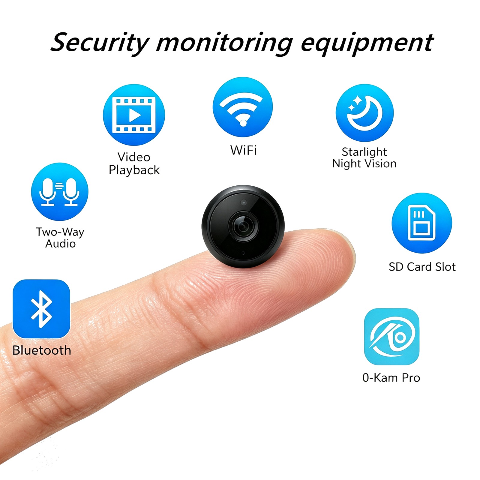 Home Security Indoor Cameras - BU4 Komple Ev İçi Güvenlik Gözetim