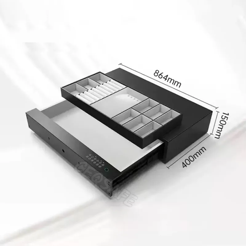 Home Security Gun - CEQSAFE Yüksek Güvenlikli Nakit Mücevher Çekmeceli