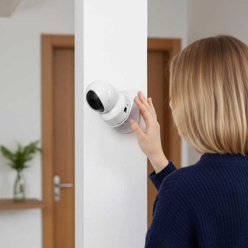 Home Security Diy - Duvara Monte Edilebilir L Şekilli PTZ
