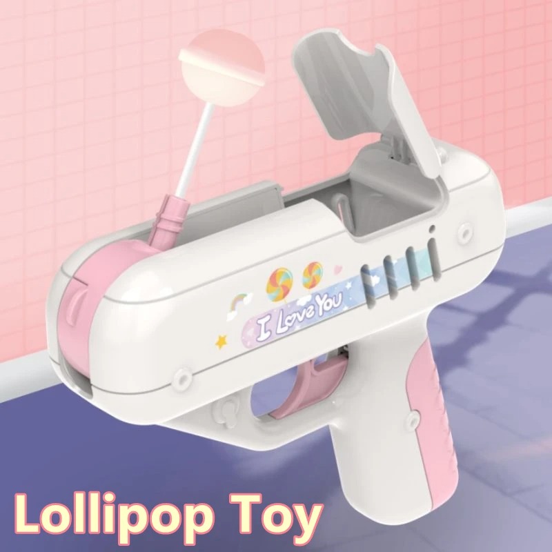 Home Security Gun - Sevimli aşk sürpriz silah lolipop tutucu