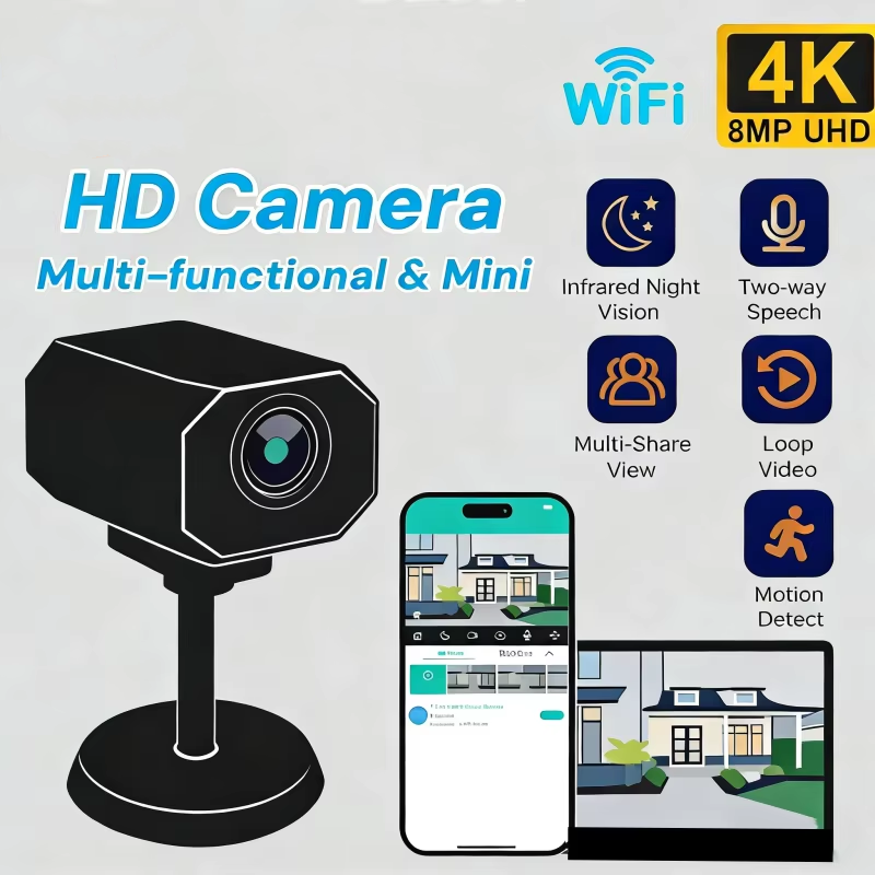 Home Security Prices - 4K HD WiFi Güvenlik Kamerası Ev