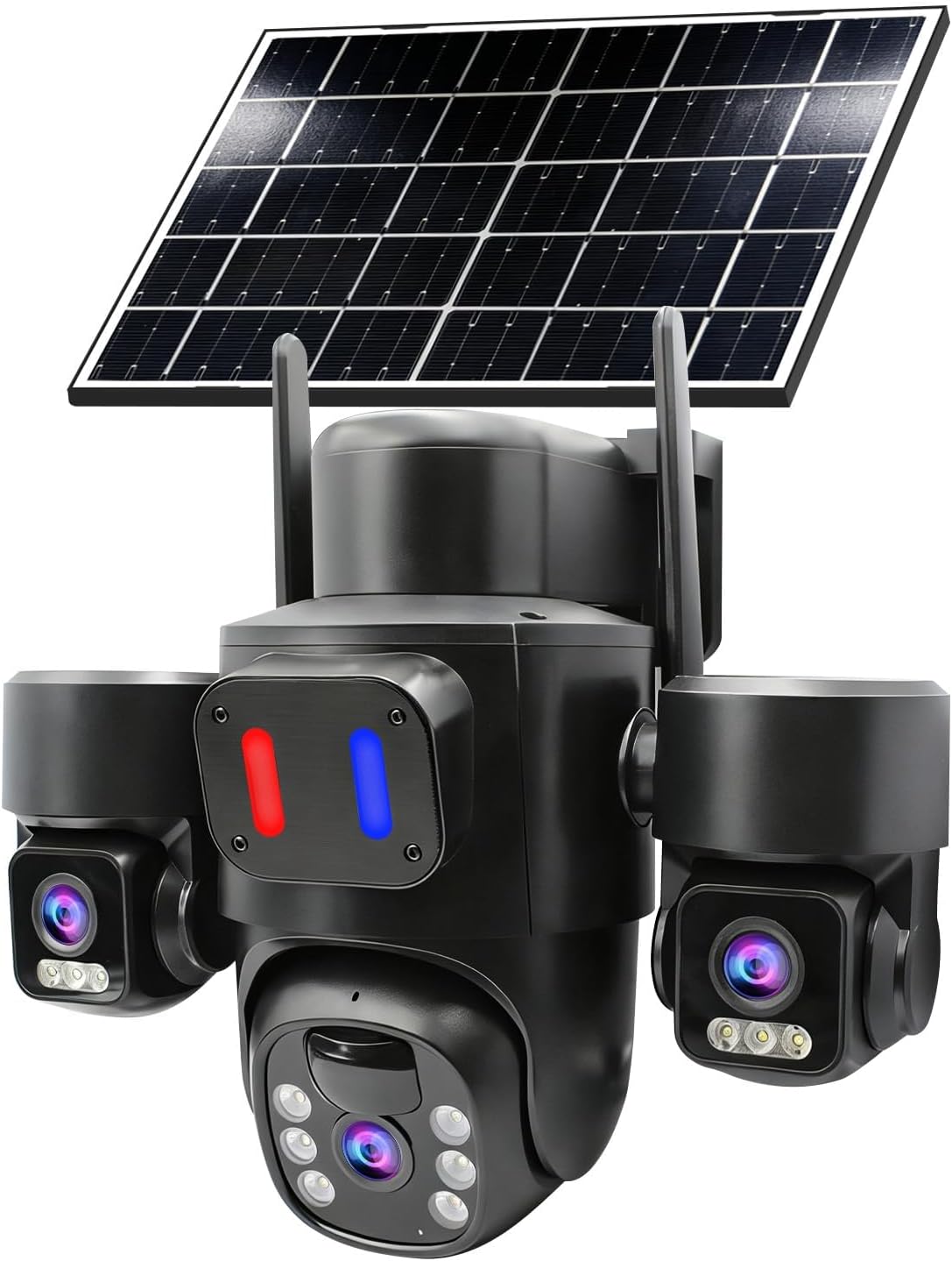 Home Security No Monthly Fee - Üçlü Lensli PTZ 360 Dış Mekan