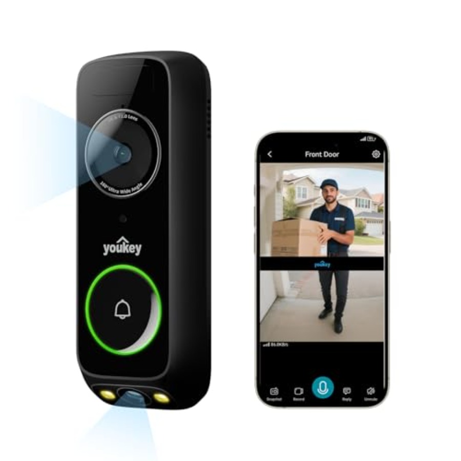 Home Security No Subscription - Ev güvenliği için kablosuz kapı zili