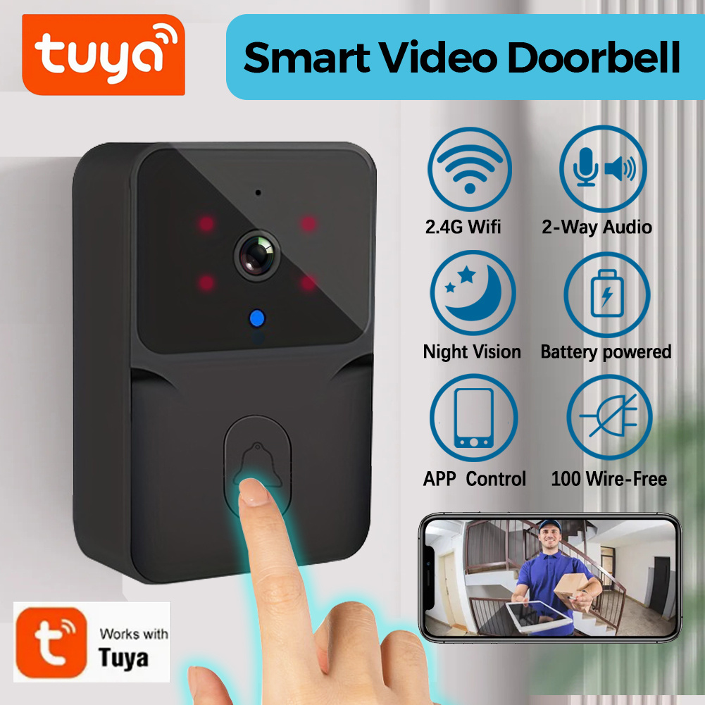 Home Security Prices - Tuya Kablosuz Akıllı Görüntülü Kapı Zili,