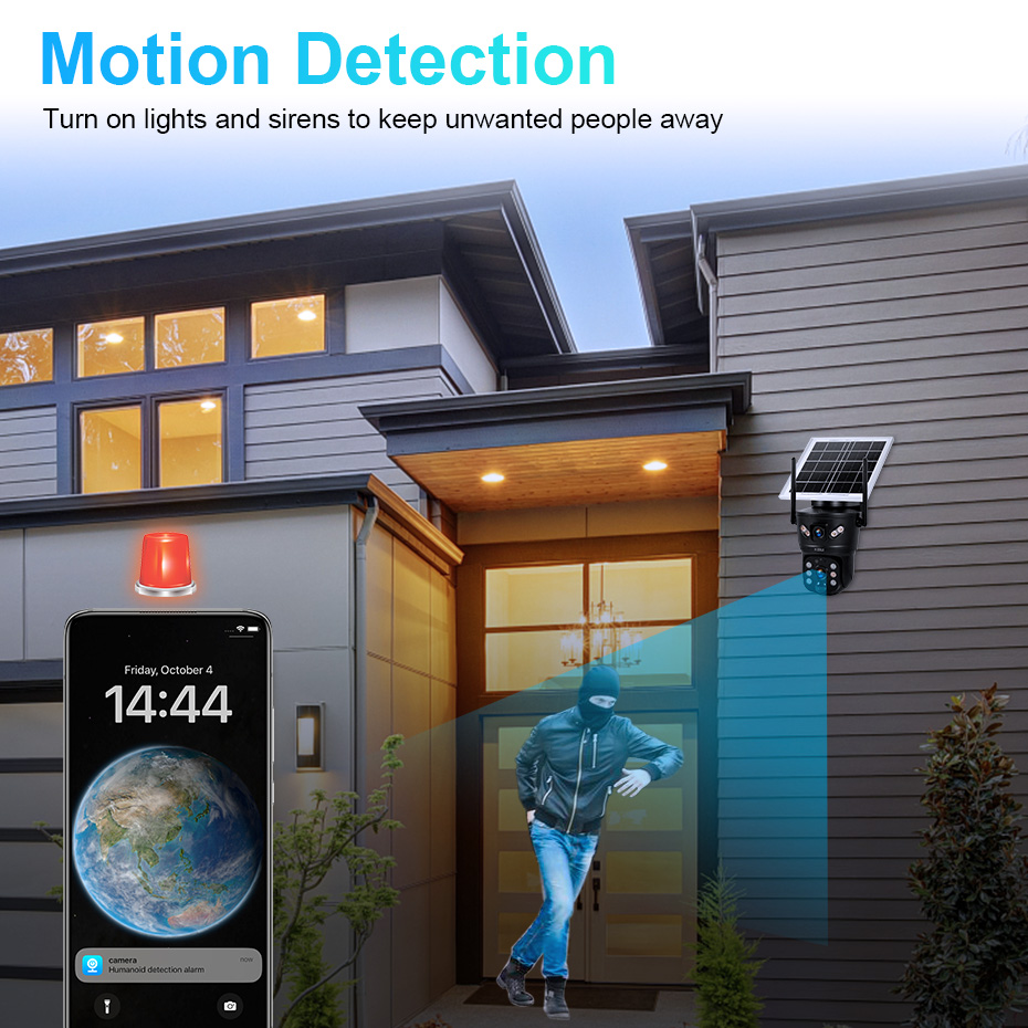 KERUI 6MP 4G SIM WiFi Güneş En - Home Security Diy incelemesi ve fiyatı