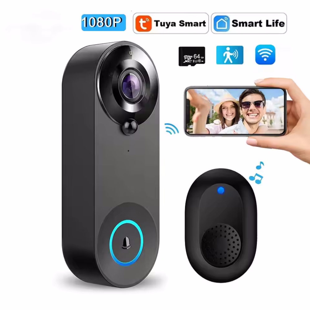 Tuya 1080P kablosuz WIFI kapı  - Home Security Prices incelemesi ve fiyatı