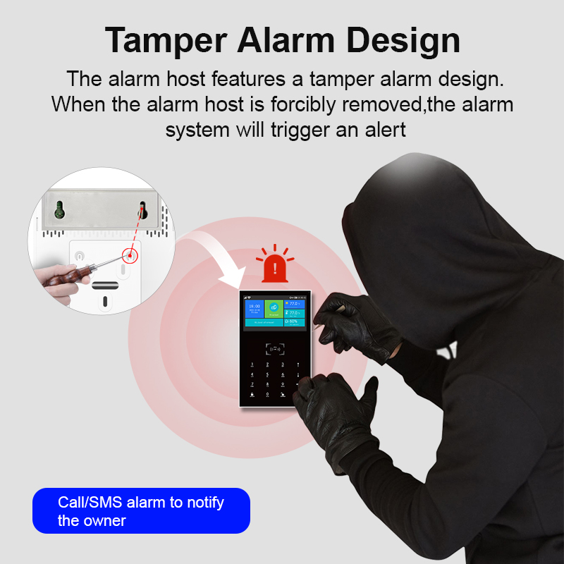 Akıllı Ev Alarm Sistemi 2.4G W - Home Security No Monthly Fee incelemesi ve fiyatı