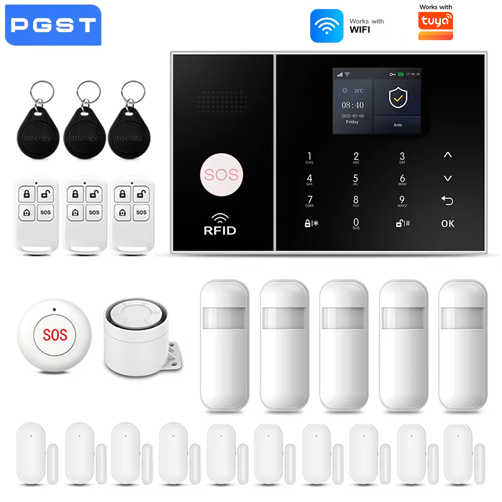 Kablosuz Alarm Sistemi 2.4G Wi - Home Security No Monthly Fee incelemesi ve fiyatı