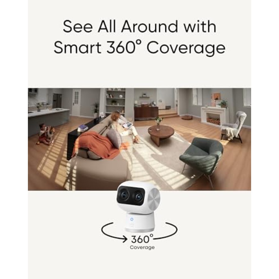 Ev güvenliği için 4K İç Mekan  - Home Security No Subscription incelemesi ve fiyatı