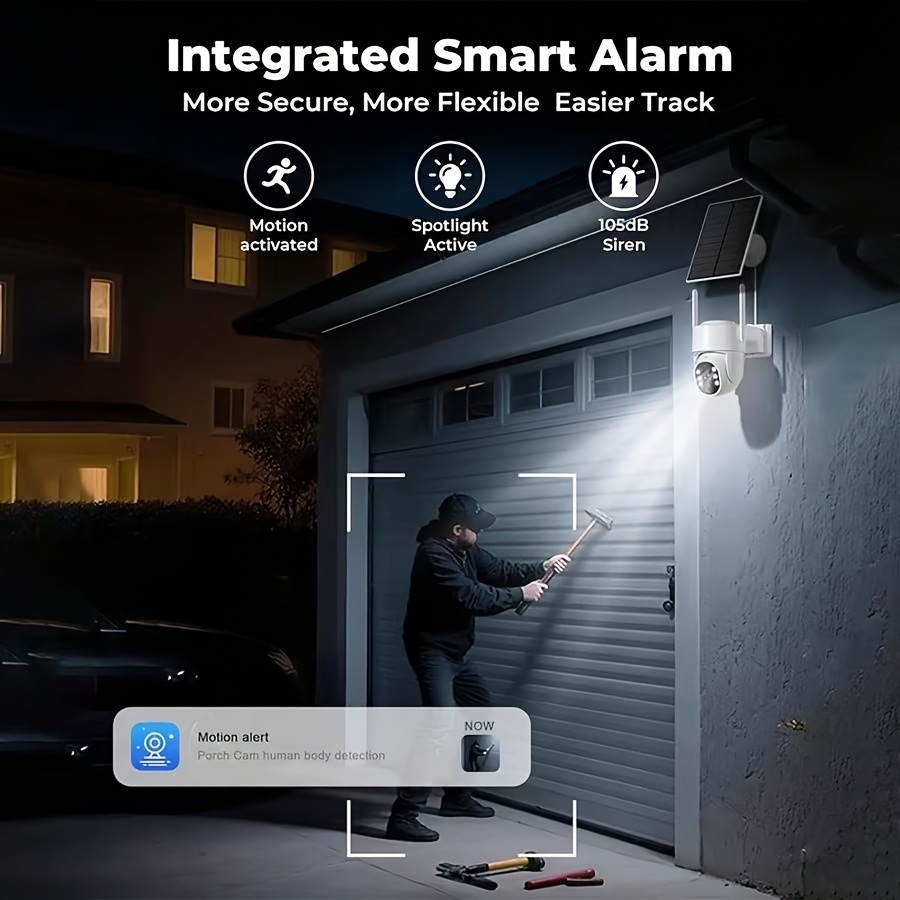 4MP Kablosuz Dış Mekan Güvenli - Home Security No Subscription incelemesi ve fiyatı