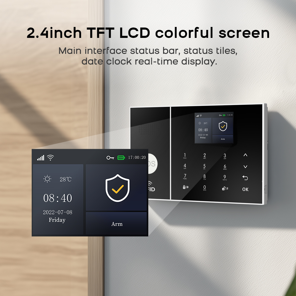 Akıllı Ev Alarm Sistemi 4G WiF - Home Security No Monthly Fee incelemesi ve fiyatı