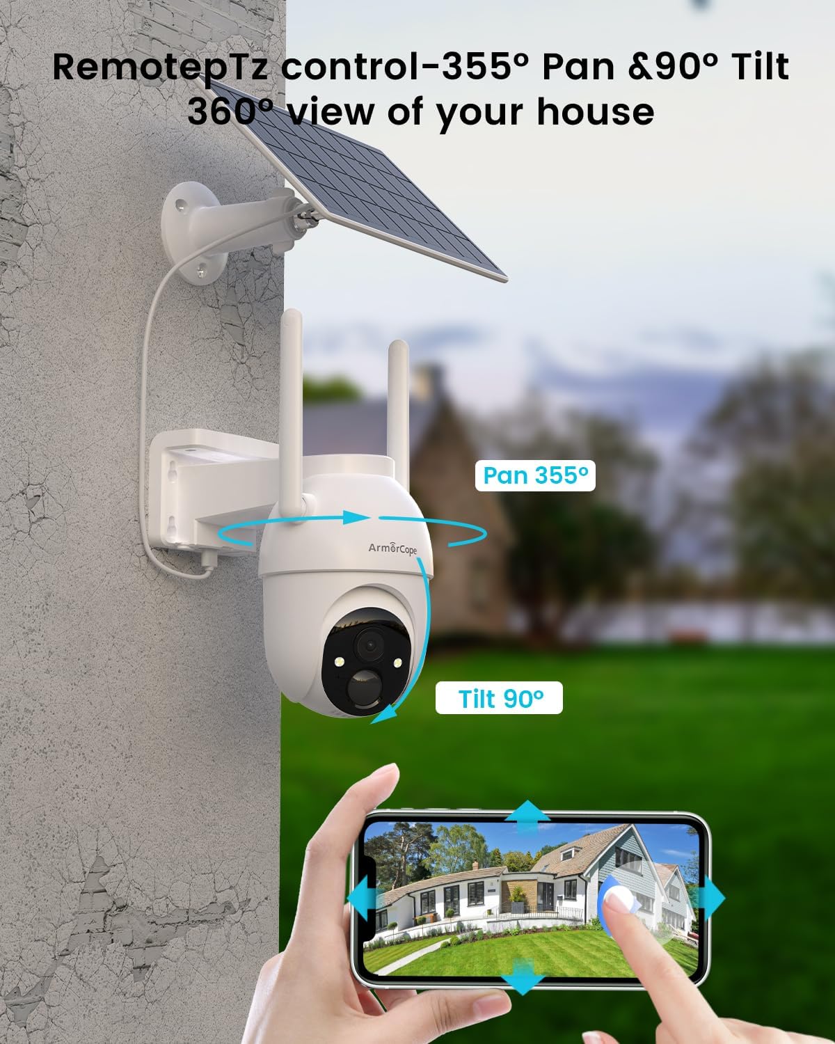 Kablosuz Dış Mekan Güvenlik Ka - Home Security No Subscription incelemesi ve fiyatı