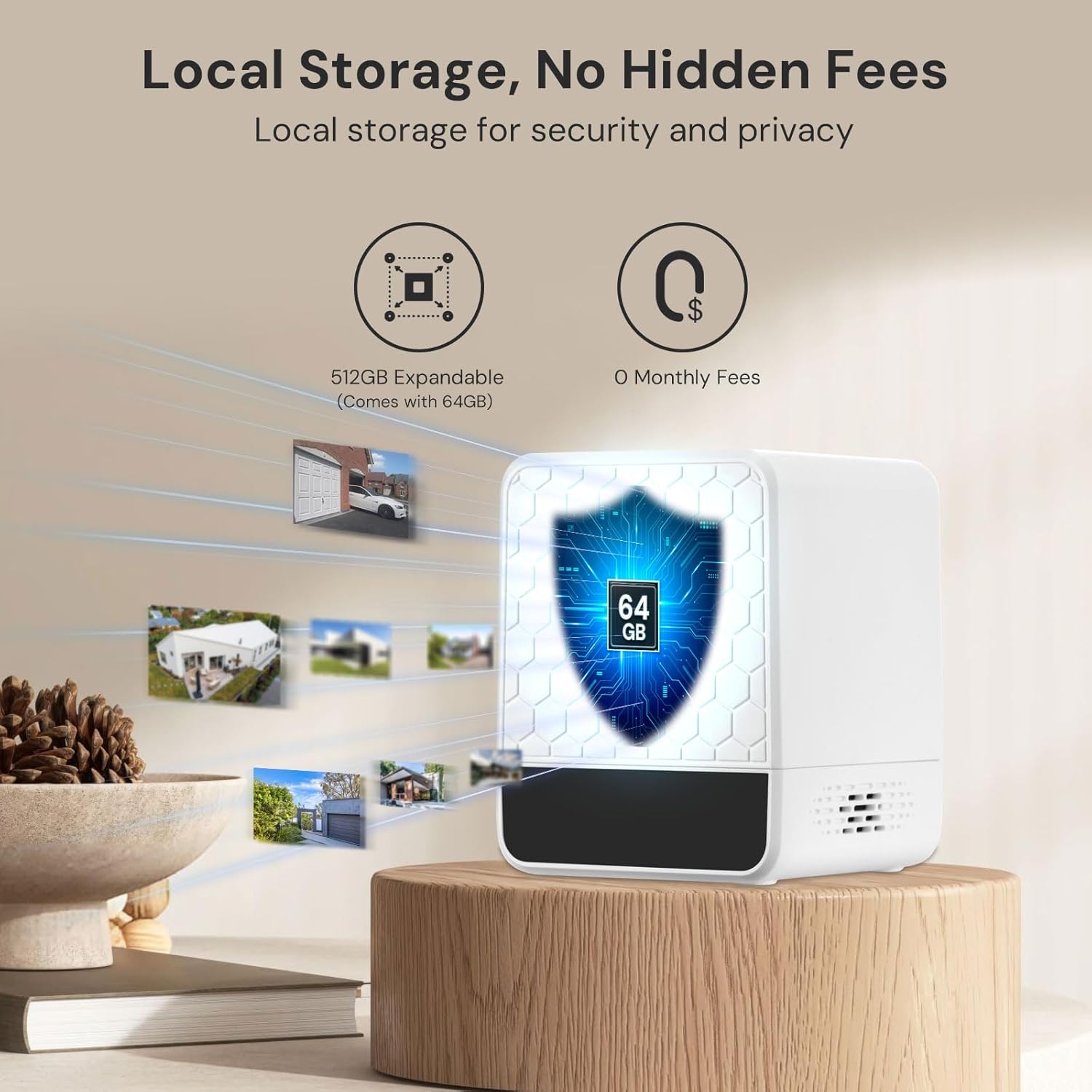 Kablosuz Dış Mekan Güneş Enerj - Home Security No Subscription incelemesi ve fiyatı