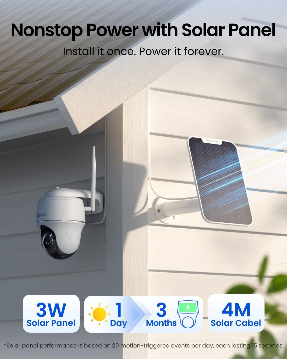 360 Derece Dönebilen Güneş Ene - Home Security No Subscription incelemesi ve fiyatı