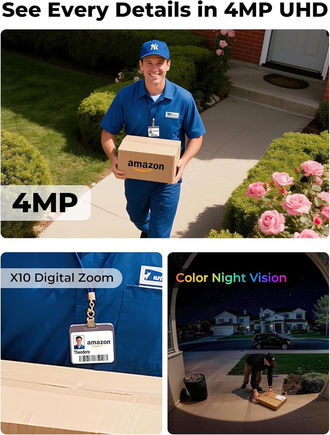 360 Derece Dönebilen Güneş Ene - Home Security No Subscription incelemesi ve fiyatı