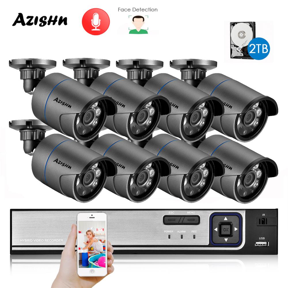 AZISHN H.265 + 8CH 5MP POE güv - Nvr Kit 8 Channel incelemesi ve fiyatı