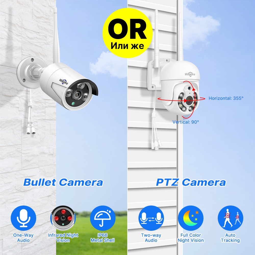 Hiseeu 5MP WiFi CCTV Kamera Gü - Nvr Kit 8 Channel incelemesi ve fiyatı