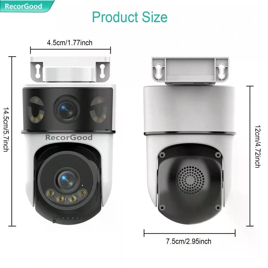 RecorGood Çift Lensli Çift Gör - Home Security No Monthly Fee incelemesi ve fiyatı
