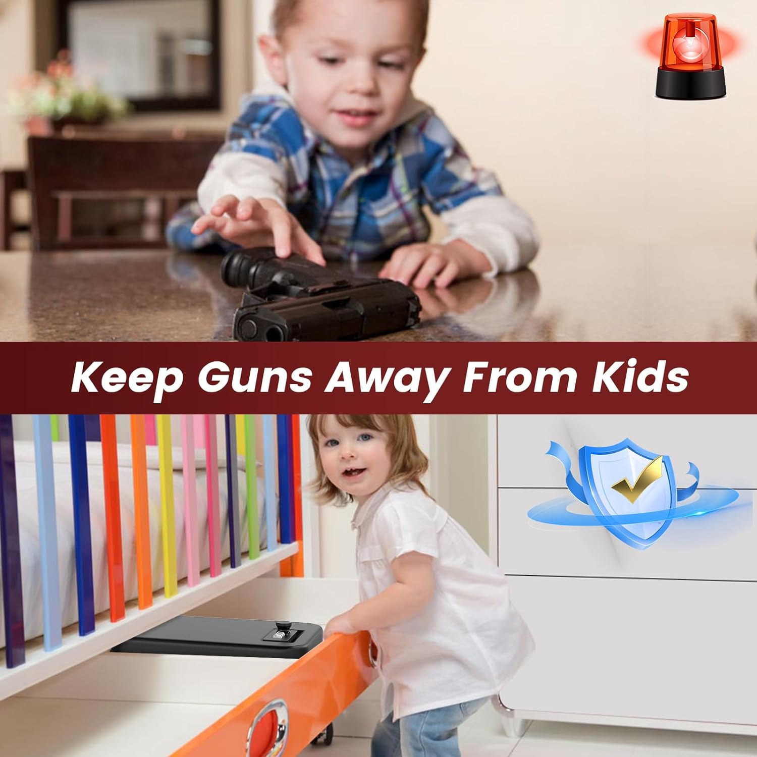 Güvenlik Kasası Çelik Şifreli  - Home Security Gun incelemesi ve fiyatı